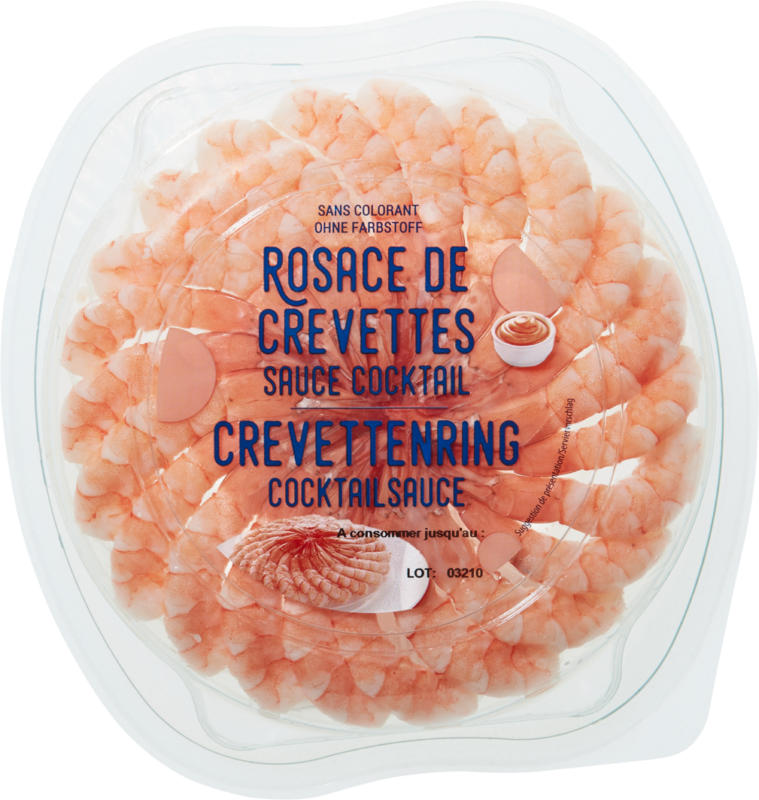 Crevetten-Ring mit Cocktail Sauce, 140 g