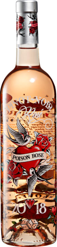 Poison Rosé Pinot Noir Pays d'Oc IGP, 2020, Pays d’Oc, Frankreich, 75 cl