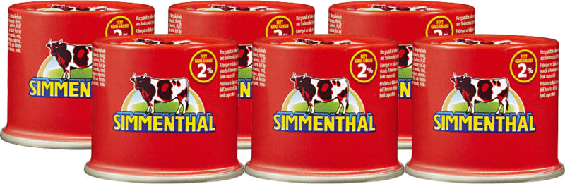 Carne di manzo Simmenthal, in gelatina, 6 x 90 g