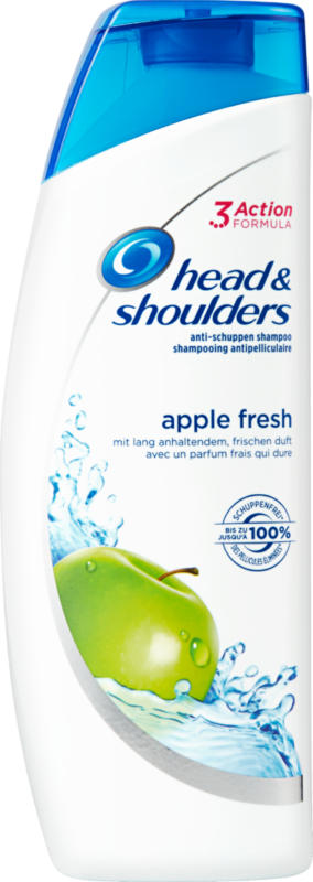 Shampooing antipelliculaire Head & Shoulders, Apple Fresh, 500 ml