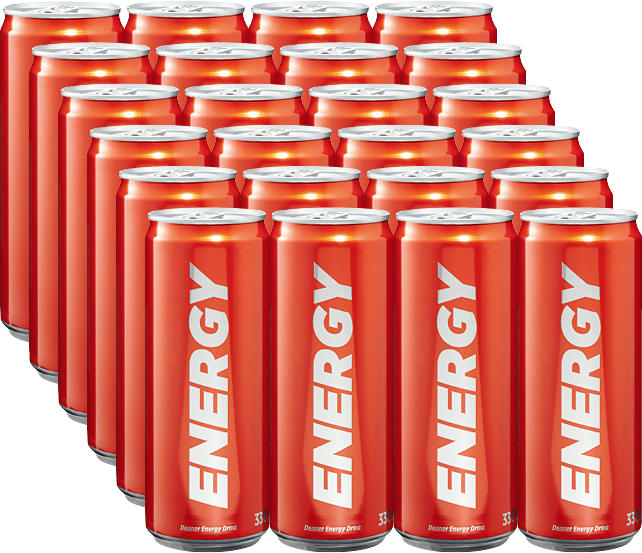 Energy Drink Regular Denner, 24 x 33 cl