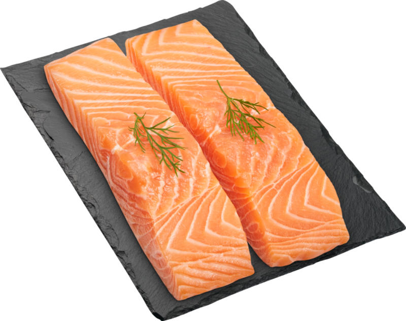 Denner Lachsfilet, mit Haut, Norwegen, 2 x 190 g