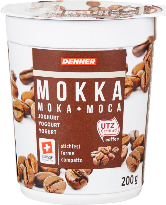 Denner Joghurt Mokka, 200 g