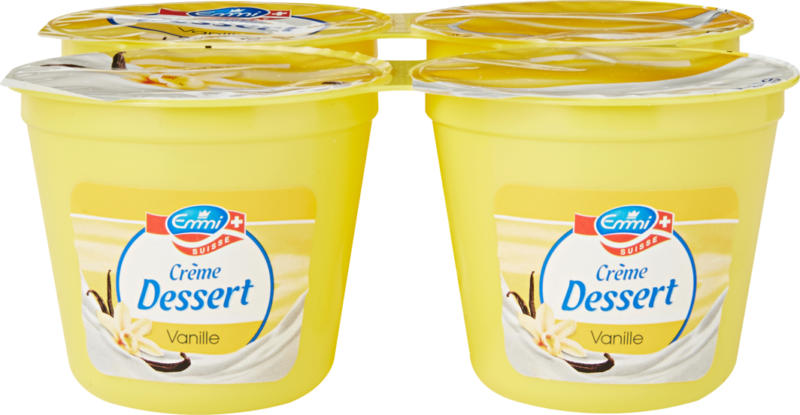 Crème Dessert Emmi, Vaniglia, 4 x 125 g