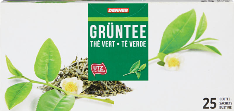 Tè verde Denner , 25 bustine