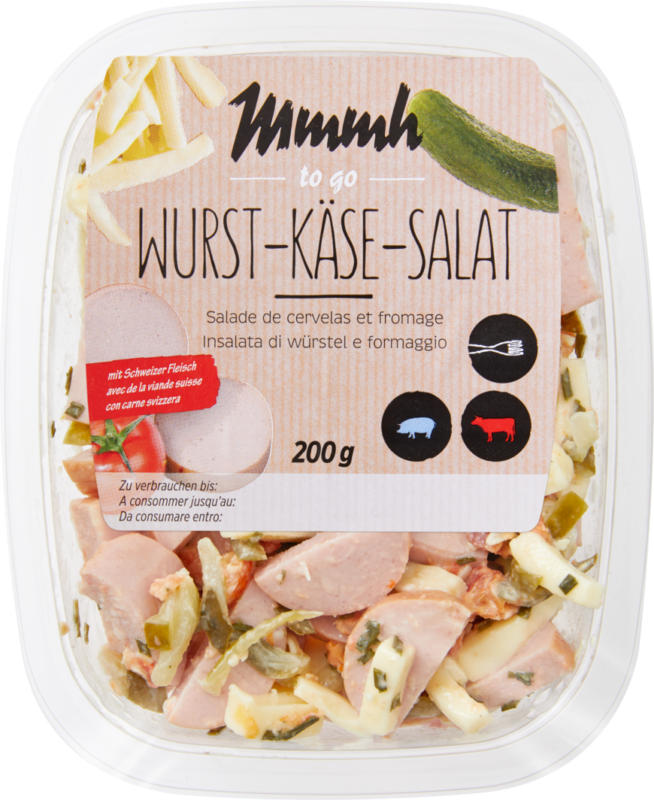 Mmmh Wurst-Käse-Salat, 200 g