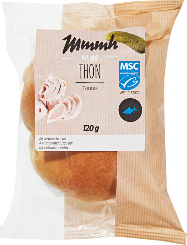 Petit pain au thon Mmmh, 120 g