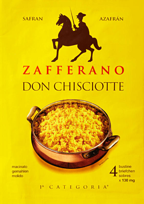 Safran Don Chisciotte, moulu, 4 x 150 mg