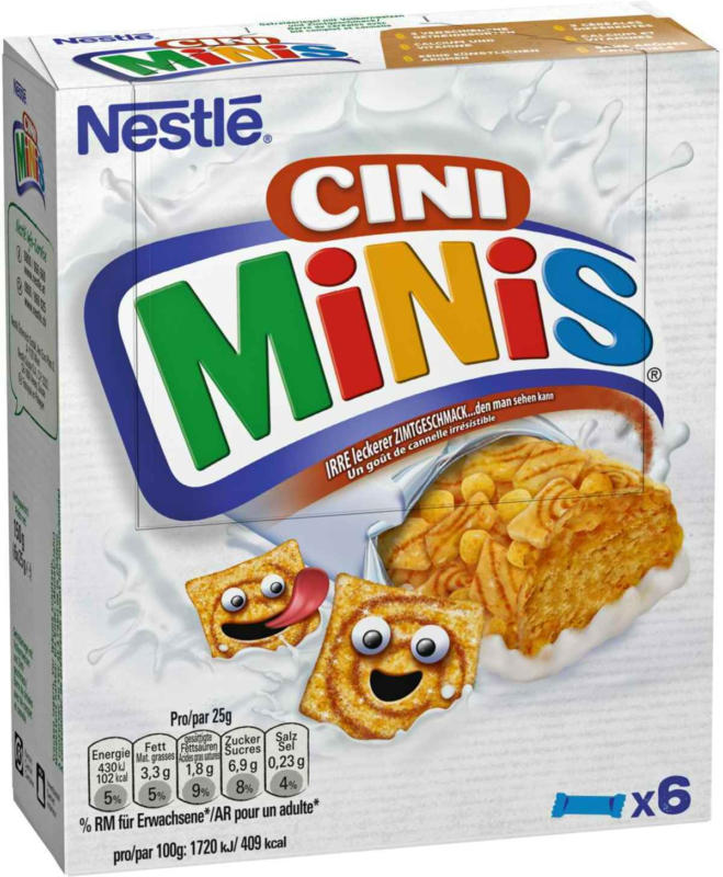 Nestlé Cini Minis barrette 25 g -