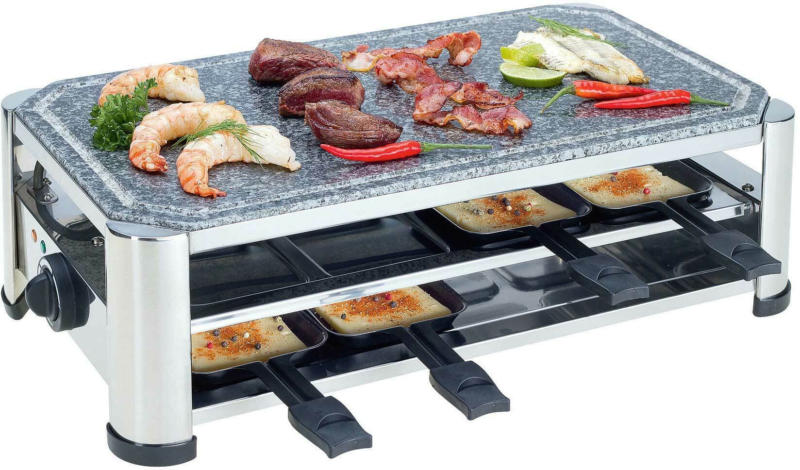 Nouvel Griglia per raclette con piastra in pietra -