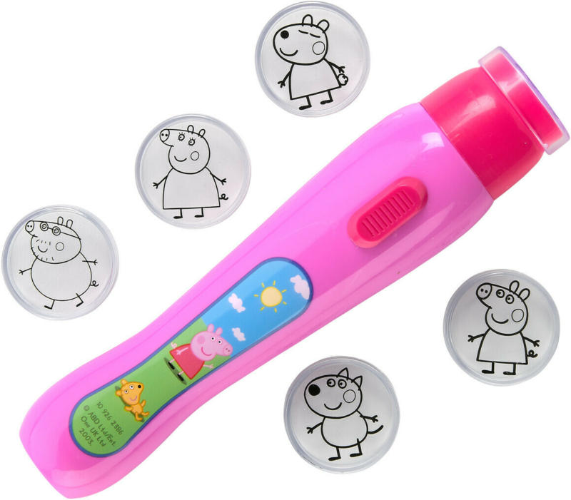 Peppa Pig Lichtprojektor mit 5 Motiven (Nur online)