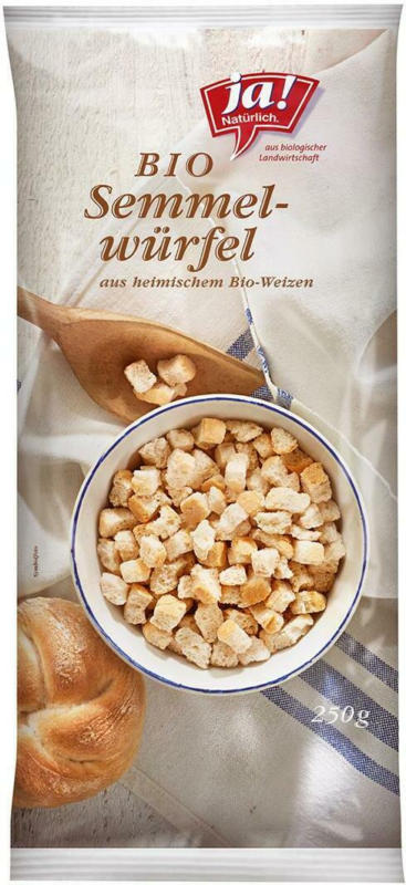 Ja! Natürlich Semmelwürfel