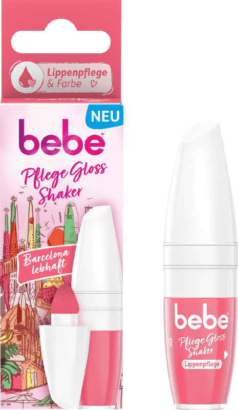 bebe Lippenpflege Gloss Shaker Barcelona lebhaft