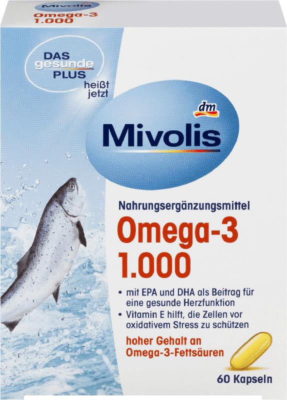 Mivolis Omega-3 1000 , Kapseln 60 St.