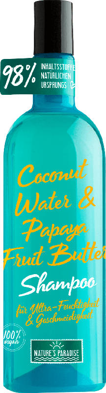Nature’s Paradise Shampoo Feuchtigkeit und Geschmeidigkeit COCONUT & PAPAYA