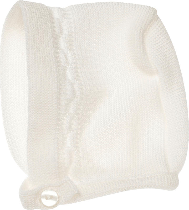 ALANA Baby Mütze, Gr. 38/39, Erstausstattung für Neugeborene in Bio-Baumwolle, natur, für Mädchen und Jungen