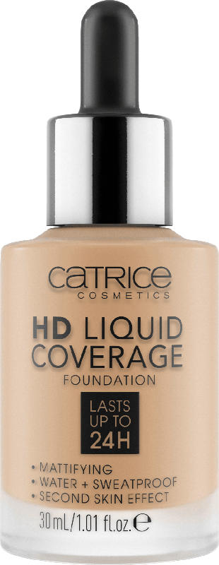 Catrice Make-up HD Liquid Coverage Foundation Nude Beige 032