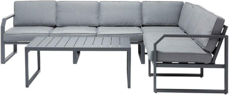 Loungegarnitur 16-teilig 266,5/207 cm