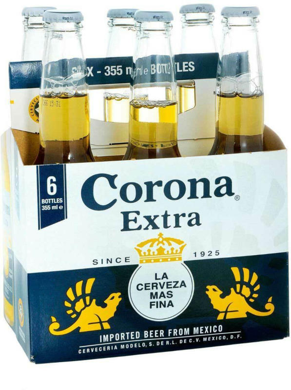 Corona Bier 6 x 35,5 cl Flasche - 4 Stück