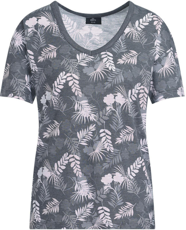 Damen T-Shirt mit floralem Allover-Motiv (Nur online)