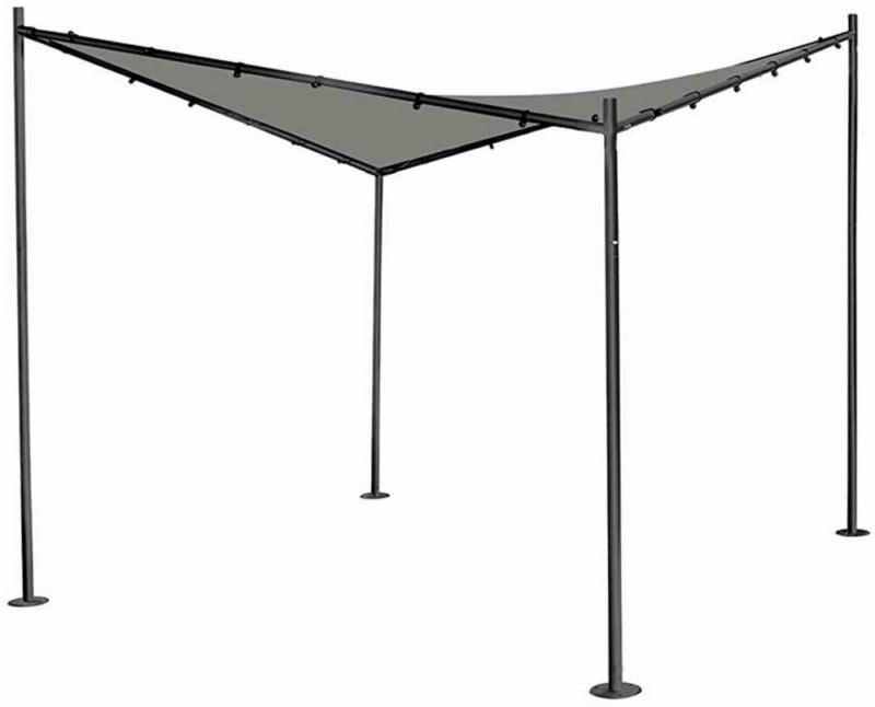 Pavillon „Berlino“, 300x300 cm, hellgrau 300x300 cm