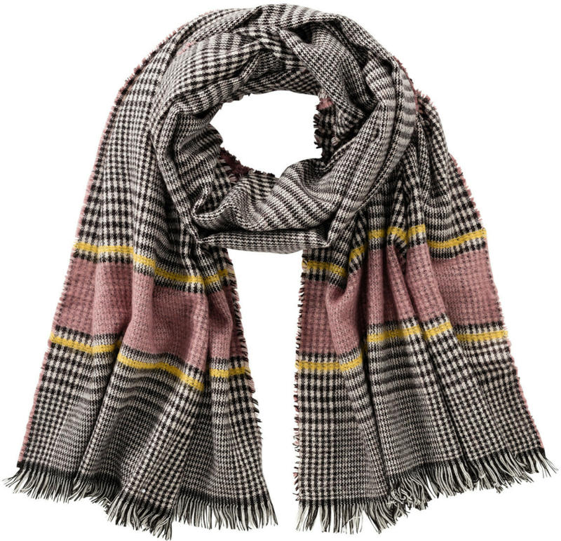Damen Schal mit Hahnentritt-Muster (Nur online)