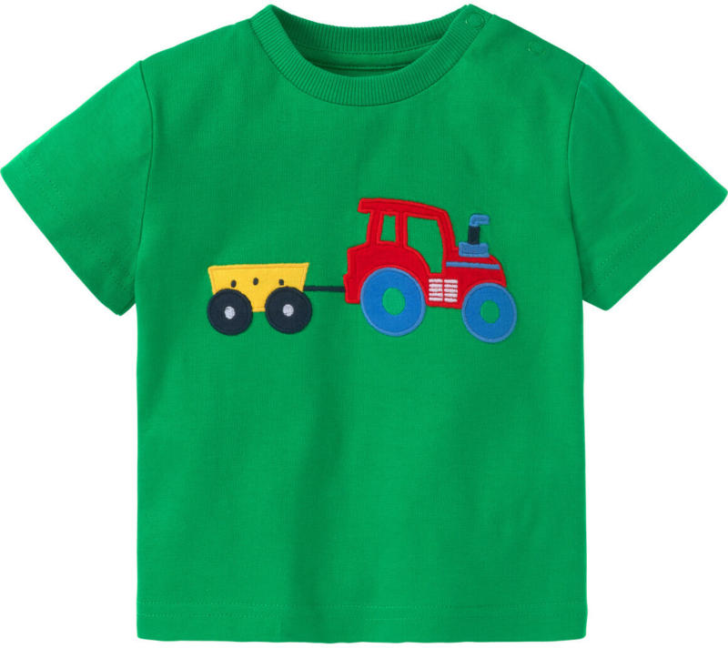 Baby T-Shirt mit Trecker-Applikation (Nur online)