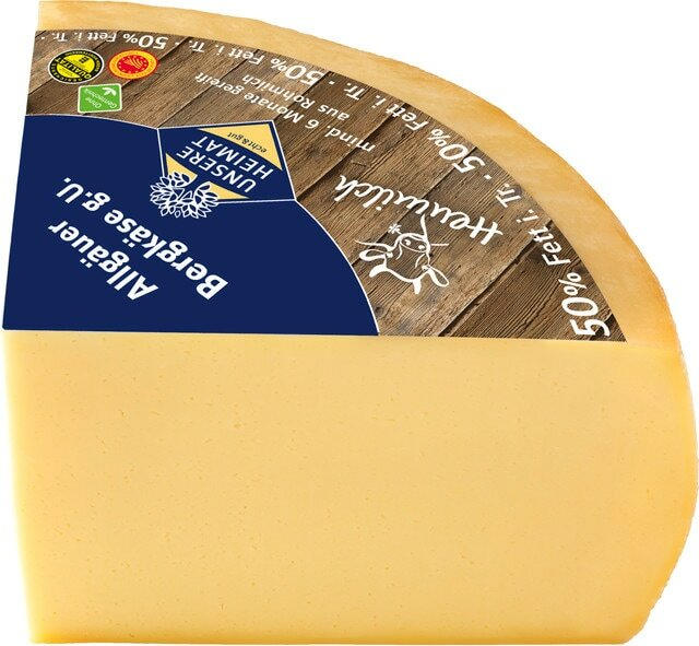 Unsere Heimat - echt & gut Allgäuer Bergkäse