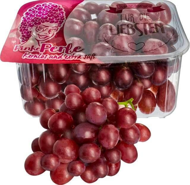 Trauben rot „Pinke Perle“ oder dunkel