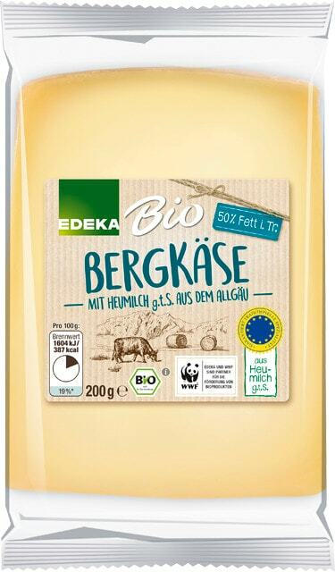 EDEKA Bio Bergkäse mit Heumilch
