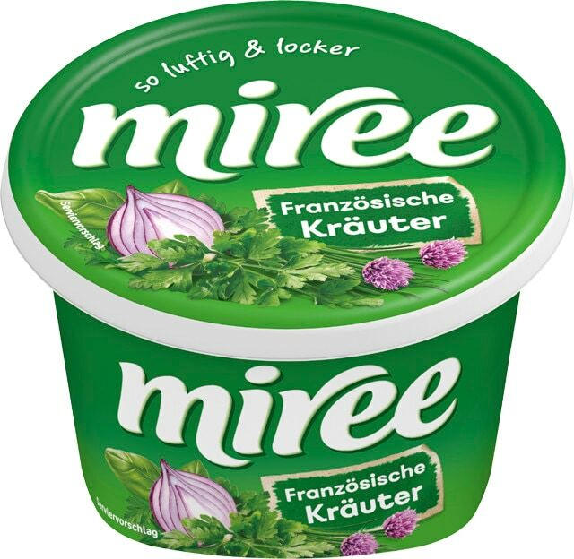 Miree Frischkäsezubereitung