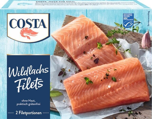 Costa Wildlachsfilets