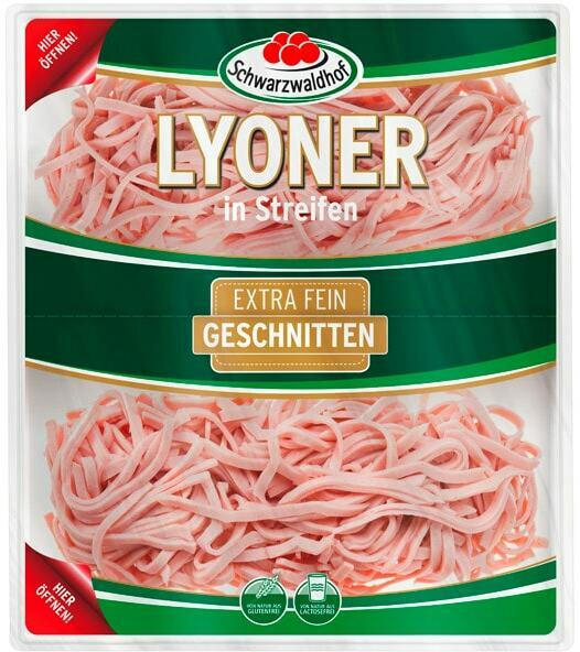 Schwarzwaldhof Lyoner in Streifen