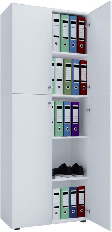 Aktenschrank in Weiß