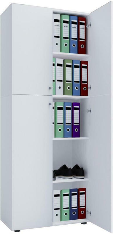 Aktenschrank Lona Weiß B 70 cm