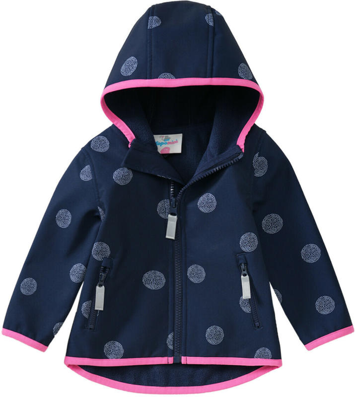 Baby Softshelljacke mit Punkte-Allover (Nur online)
