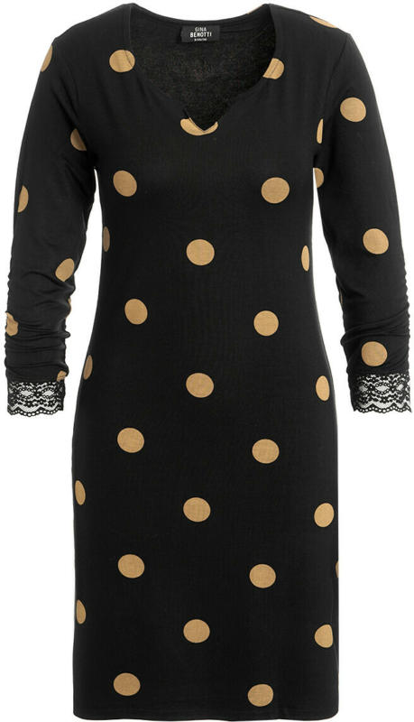 Damen Kleid mit Punkte-Allover (Nur online)