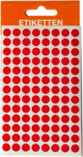 PAGRO DISKONT Etiketten ”Punkte” Ø 0,8 cm rot