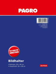 PAGRO Bildhalter 30 x 40 cm 2 Stück