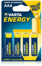 PAGRO DISKONT VARTA Energy Micro AAA Batterie, 4 Stück
