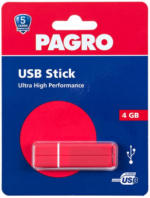PAGRO DISKONT PAGRO USB Stick 4GB 2.0 rot