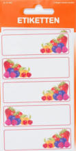 PAGRO DISKONT Etiketten zum Einkochen ”Obst-Ecke” 15 Stück