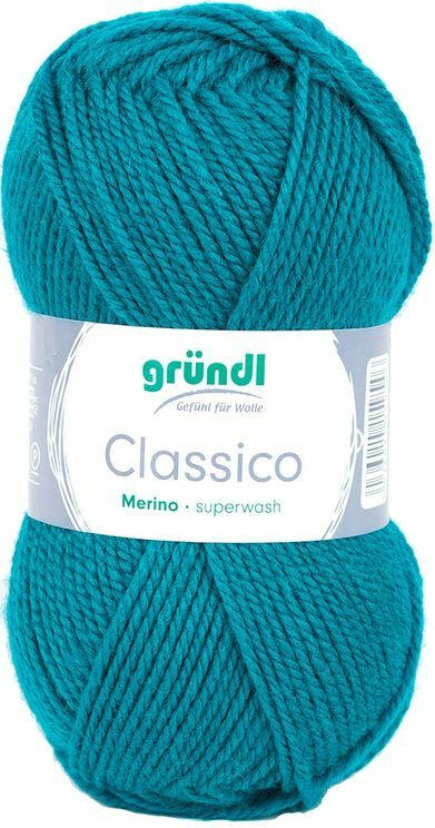 GRÜNDL Wolle ”Classico” 50g petrol