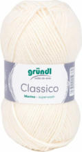 PAGRO DISKONT GRÜNDL Wolle ”Classico” 50g creme