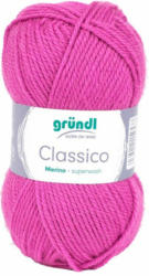 GRÜNDL Wolle ”Classico” 50g fuchsia