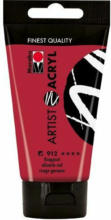 PAGRO DISKONT MARABU Acrylfarbe ”Artist” 75 ml krapprot