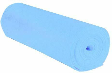 Bastelfilz 45 cm x 5 m hellblau