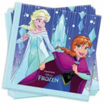PAGRO DISKONT Servietten ”Frozen - Snow Flakes” 33 x 33 cm 20 Stück