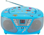 PAGRO DISKONT BIGBEN CD-Player ”Kids-CD60” mit Radio tragbar blau