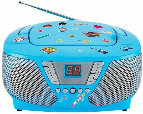 BIGBEN CD-Player ”Kids-CD60” mit Radio tragbar blau